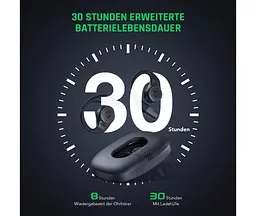 Навушники бездротові Black Shark T17 Open Bluetooth 5.3 Earphones (BHR8844CN) чорні - мініатюра 3