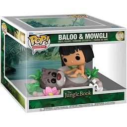 Фігурка Funko Pop Книга джунглів Мауглі та Балу Jungle Book Mowgli with Baloo 10 см FP JB MB 1490 - мініатюра 3
