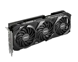 Відеокарта GeForce RTX 3060 Ti 8GB MSI Ventus 3X OC (RTX 3060 Ti VENTUS 3X 8GD6X OC) Б/В - мініатюра 2