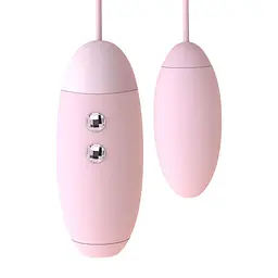 Стимулятор KisToy Miss VV Вакуумный с виброяйцом, 9х6.5 см розовый