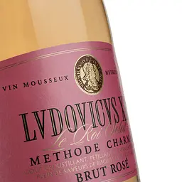 Ігристе вино Lvdovicvs XIV Rose, рожеве, брют, 0.75 л - мініатюра 3