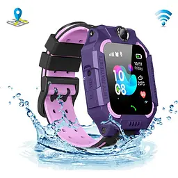Дитячий смарт-годинник Smart Baby Watch Q19 Purple (16508-hbr) - мініатюра 4