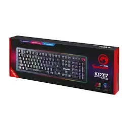 Клавіатура Marvo KG917 Multi-LED Mechanical Blue Switch - мініатюра 6