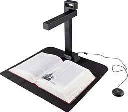 Сканер A3 Canon IRIScan Desk 6 Pro (21MP 60стор/хв MP3 WAV MIC USB книжковий чорний) (462006)