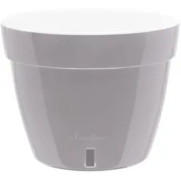 Вазон Santino Asti 12 л біло-сірий (AST120GRY/WHT)