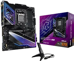 Материнська плата ASRock X870E Nova WiFi Socket AM5