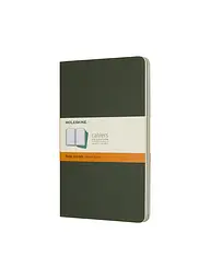 Записник Moleskine Cahier середній, Лінійка Зелений (CH016K15)