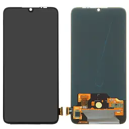 Дисплей для Xiaomi Mi 9 Lite, Mi CC9, чорний, без рамки, High, (OLED), M1904F3BG