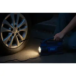 Автомобільний компресор Vitol K-70 150psi/25Amp /90л (K-70) - мініатюра 6