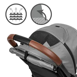 Прогулянкова коляска Kidwell Colmer Cool Grey - мініатюра 7