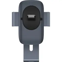 Автотримач Baseus Metal Age 2 Gravity Car Mount Air Outlet Version Dark Gray (SUJS000013) [104436] - мініатюра 4