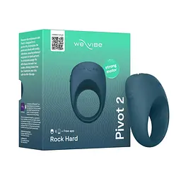 Ерекційне смарт-віброкільце We-Vibe Pivot 2 Slate - мініатюра 14