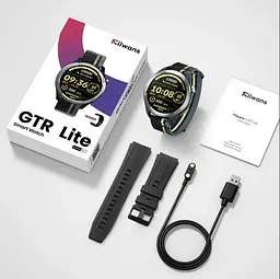 Смарт-годинник Haylou Filwans GTR Lite Smartwatch HF008 Black - мініатюра 4