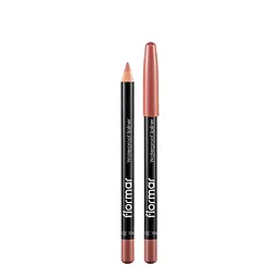 Олівець для губ водостійкий Flormar Waterpoof Lipliner №201 Natural Nude Нюдовий