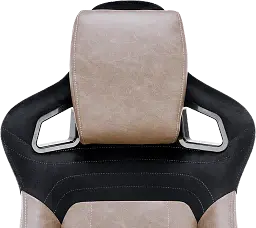Геймерське крісло GT Racer чорне з коричневим (X-2420 Black/Brown) - мініатюра 9