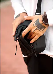 Сумка чоловіча Sambag 17х17х6 см sum0023608 - мініатюра 17