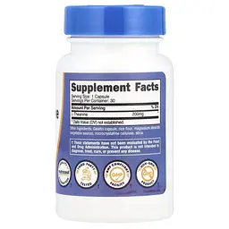 L-теанін Nutricost L-Theanine 200 мг 30 капсул - мініатюра 2