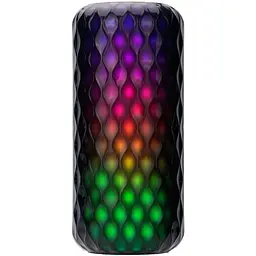 Акустична система 1.0 XTRIKE ME SK-302, 10Вт, Bluetooth/SD/MP3, RGB, чорна (SK-302)