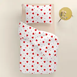 Дитяча постільна білизна в ліжечко RUBY HEARTS CS2 COSAS (4822052399811) - мініатюра 2
