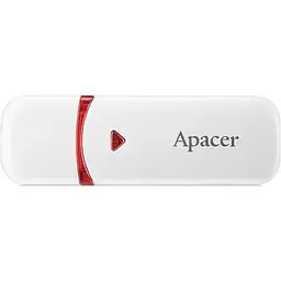 USB Flash накопичувач Apacer 16GB Handy Steno AH333 white (AP16GAH333W-1) - мініатюра 2