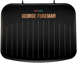 Гриль George Foreman притискний Fit Grill Copper Medium 1630Вт темп. режимів-1 пластик чорний Russell Hobbs kuh0015444