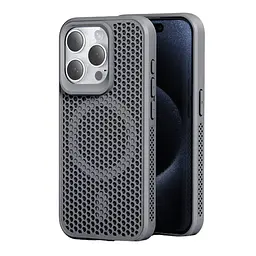 Класичний чохол AeroCool TPU PC MagSafe Apple iPhone 14 Pro Max Grey
