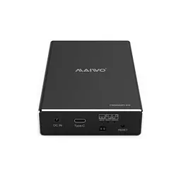 Кишеня зовнішня Maiwo 2*HDD 2.5" SATA/SSD up to 9.5mm USB3.1 GEN2 Type-C, RAID 0,1 (K25272C) - мініатюра 1