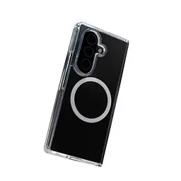 Чехол Samsung Galaxy Fold7 5G, Clear MagCase, прозрачный, противоударный, магнитный, панель-накладка с поддержкой MagSafe, поддержка беспроводной зарядки MagSafe, защита всего корпуса, TPU+PC, ArmorStandart (ARM88137) - мініатюра 6