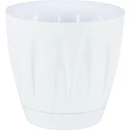 Вазон для квітів Serinova Daisy 1.5 л білий (20-P00201201-200100)