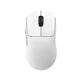 Ігрова мишка Kysona Aztec / Сенсор PAW3395 / Три режими підключення / White