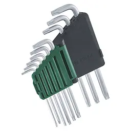 Ключі шестигранні T8-T40 набір 9шт Bosch hoz0012932 - мініатюра 5
