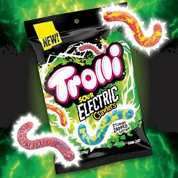 Желейні цукерки Trolli Electric Crawlers Candy 120г - мініатюра 2