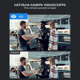 Нагрудний відеореєстратор BOBLOV KJ25 1080P міні з потужним акумулятором та кутом огляду 130° - мініатюра 2