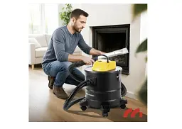 Будівельний пилосос для збирання золи MalTec TurboVac ML1800-ASH із функцією видування, 18 л - мініатюра 8