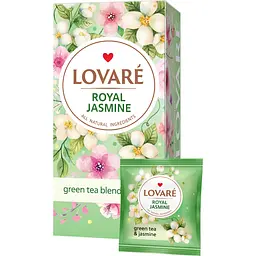 Чай зелений Lovare Royal Jasmine 36 г (24 шт. х 1.5 г) - мініатюра 3