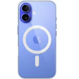 Чохол Clear Case with MagSafe для Apple iPhone 16 Plus Transparent AA [115335] - мініатюра 3