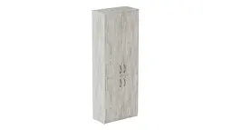 Шафа Анжело Ferrum-decor на 5 полиць із 4 дверима 1900x700x380 ДСП Бетон 16 мм (FRD-105042) - мініатюра 3