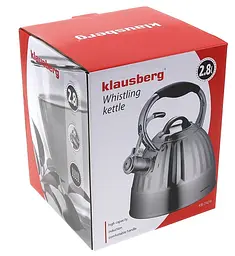 Чайник із свистком Klausberg KB-7479 2.8 л. - мініатюра 8