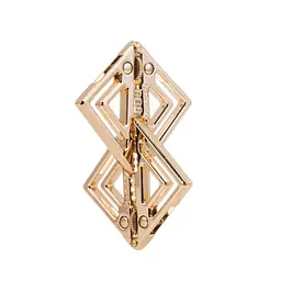 Затискачі для сосків з легкою підвіскою LOCKINK Adjustable Nipple Clamps with Light Pendant - Golden LOCKINK SX0848 99872 - мініатюра 5