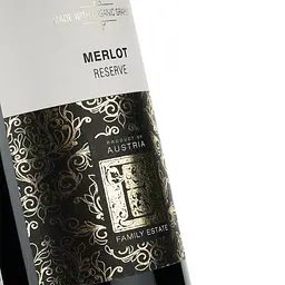 Вино Hafner Wine Merlot Reserve, червоне, сухе, 13%, 0,75 л (8000019917371) - мініатюра 3