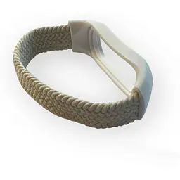 Ремінець BeCover Elastic Nylon Style для Xiaomi Mi Smart Band 5 / Mi Smart Band 6 Size L Beige (710496) - мініатюра 4