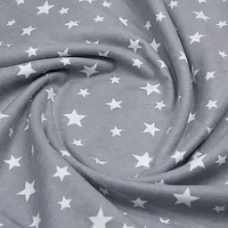 Пелюшки фланелеві Cosas Starsfall 80х80 см (FlannelDiapers_StarfallGrey_80x80) - мініатюра 3