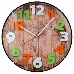 Годинник настінний Technoline WT7435 Wood Brown (WT7435), Коричневий