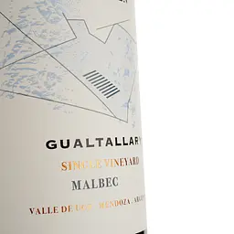 Вино La Luz Callejon Del Crimen Gualtallary Single Vineyard Malbec Uco Valley Mendoza червоне сухе 0.75 л - мініатюра 3