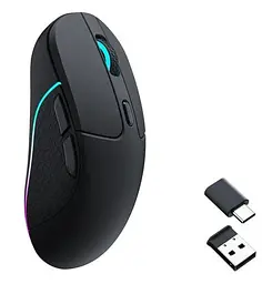 Миша Keychron M3 BT/WL/USB-A/USB-C Black (M3-A1)