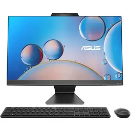 Комп'ютер персональний ASUS моноблок A3402WVAK-BPC0330 23.8' FHD AG Intel 3-100U 16GB F512GB UMA WiFi кл+м без ОС чорний (90PT03T2-M00CC0)