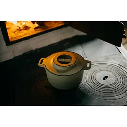 Каструля чавунна Fiskars Norden 4л колір кропива (1071128) - мініатюра 7