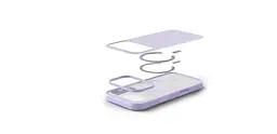 Чохол Belkin для iPhone 17 Pro, Magnetic Protective Grip, Lavender teh0019349 - мініатюра 3