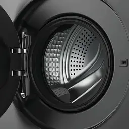 Haier Пральна машина фронтальна, 5кг, 1200, A, 42.3см, дисплей, інвертор, люк чорний, Wi-Fi, висота 70см, сріблястий - мініатюра 9