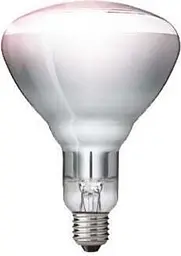Лампа Philips інфрачервона BR125 IR 150 W E27 230-250 V Red1CT/10 (923211843801) - мініатюра 2
